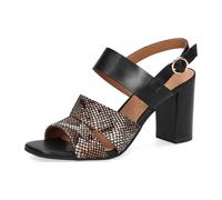 Caprice Woms Sandals für Damen, schwarz, Größe 38 EU