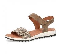 Caprice - Woms Sandals khaki OLIVE COMB - Gr. - 39