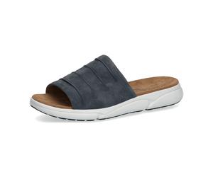 Caprice Woms Slides JEANS SUEDE für Damen, blau, Größe 37 EU