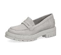Caprice - Woms Slip-on grau LT GREY NUBUC - Gr. - 41