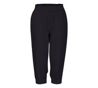 Caprihose B.YOUNG "Capri BYFALAKKA", Damen, Gr. 38, N-Gr, schwarz, Obermaterial: 55% Leinen LI. 45% Viskose CV., Hosen Caprihose (83711907-38) schwarz
