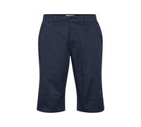 Caprihose BLEND "BHBranko", Herren, Gr. L, US-Größen, marineblaus, Web, 97% Baumwolle, 3% Elasthan, unifarben, regular fit kniebedeckend, Hosen Caprihose, Stilvolle Bermuda Chino Shorts (30050847-L) m