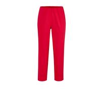 Caprihose GOLDNER "7/8-Stretchhose", Damen, Gr. 62, N + K Gr, rot, Obermaterial: 67% Baumwolle CO. 28% Polyamid PA. 5% Elasthan EL., Hosen Caprihose, Seitenschlitze (40790627-62) rot