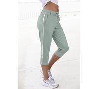 Caprihose LASCANA Gr. 44, N-Gr, grün (mint) Damen Hosen Homewear Hose (18135500-44) mint