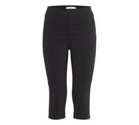 Caprihose OXMO "Caprihose OXKeana", Damen, Gr. S, N-Gr, schwarz, Obermaterial: 75% Viskose CV. 21% Nylon NY. 4% Elasthan EL., Hosen Caprihose (34754966-S) schwarz