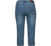 Sheego Caprijeans mit Krempelfunktion 58 light blue-denim