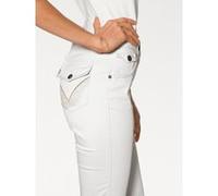 Caprijeans weiß 38