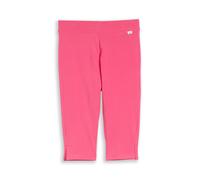 Caprileggings TOM TAILOR, Mädchen, Gr. 116, N-Gr, flashy pink, Jersey, Obermaterial: 95% Baumwolle, 5% Elasthan, unifarben, körpernah 3/4-Länge, Hosen, 2er Pack Caprileggings mit Schlitz (59046216-116