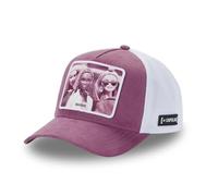 Capslab Barbie Kord Pink Weiß Verstellbare Truckercap - One-Size