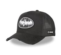 Capslab Trucker-Kappe DC Comics für Damen und Herren verstellbar durch Snapback Schwarz Größe TU