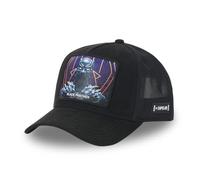 Capslab Black Panther Marvel Velours Schwarz Verstellbare Truckercap - One-Size