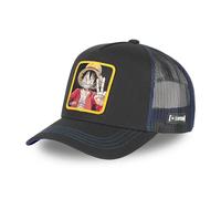Capslab Trucker-Cap Ruffy One Piece Schwarz One-Size