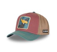 Capslab Daffy Duck Looney Tunes Blau Burgunderrot Trucker Cap - One-Size