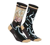 Capslab Dragon Ball Socken Vegeta - Offiziell lizenzierte Anime-Socken - Bequeme Baumwollsocken im kultigen Design - - 39-42