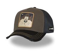 Capslab Kappe für Damen & Herren, Trucker-Cap Looney Tunes, verstellbar durch Snapback, Khaki, Größe TU