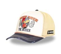 Capslab Kappe für Damen und Herren, Trucker-Kappe Looney Tunes, verstellbar durch Snapback, Navy/Beige/Rot, One size