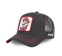 Capslab Kappe für Damen und Herren, Trucker-Kappe, Super Mario, verstellbar durch Snapback