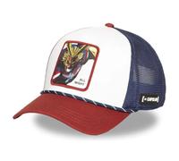 Capslab | Mehrfarbige Trucker-Cap All Might MHA2 | Verstellbare Unisex-Cap für Erwachsene | Mit Design aus My Hero Academia | Atmungsaktives Mesh und Snapback-Verschluss | Passt zu Verschiedenen