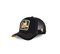 Capslab Pikachu Pokemon Black Trucker Cap - One-Size