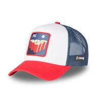 Capslab Pong Design A-Frame Trucker Cap Weiß - One-Size