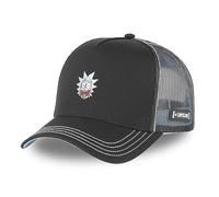 Capslab Rick Black Blue Rick and Morty Trucker Cap - One-Size