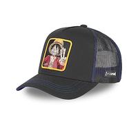 Capslab Ruffy One Piece Schwarz Trucker Cap - One-Size