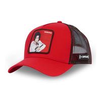 Capslab Sasuke Naruto Shippuden Rot Trucker Cap - One-Size