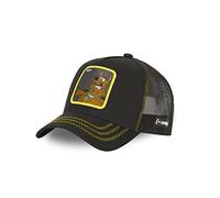 Capslab Scooby-Doo Black Yellow Trucker Cap - One-Size