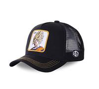 Capslab Son Goku Dragon Ball Z Black Trucker Cap