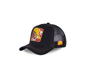 Capslab Speedy Gonzales Schwarz Looney Tunes Trucker Cap - One-Size