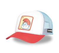 Capslab The Smurfs Cap Basecap Baseballcap Truckercap Meshcap Damen/Herren - Snapback, mit Schirm, Schirm Frühling-Sommer Herbst-Winter Frühjahr Sommer Herbst Winter - One Size rot