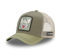 Capslab Tom und Jerry Tom A-Frame Trucker Cap Grün - One-Size