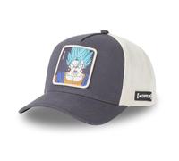 Capslab Vegito Fusion Dragon Ball Z Schwarz Beige Trucker Cap - One-Size
