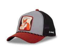 Capslab Yosemite Sam Looney Tunes Kord Grau Rot Schwarz Verstellbare Truckercap - One-Size