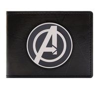 CAPTAIN AMERICA Avengers Assemble Metallabzeichen Schwarz Portemonnaie Geldbörse
