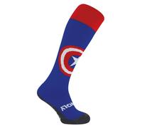 Captain America Lange Socken für Sport | Hingly | Herren & Damen Novelty Socken für Hockey, Rugby & Fußball EU 37-39,5