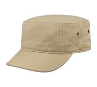 CapUniverse Urban Army Cap - Military Vintage Design - Robuste Baumwollcap für Damen und Herren - Armycap - Ideal für alle Jahreszeiten beige S/M (54-57 cm)