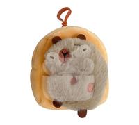 Capybara Plüsch-Schlüsselanhänger, Capybara-Geldbörse, Capybara-Schlüsselanhänger, Capybara-Schlüsselanhänger, Plüsch-Schlüsselanhänger, Capybara-Beutel, niedlicher Tier-Schlüsselanhänger