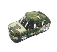 CAR Bleistiftkoffer - Coole Bleistiftsäcke | Autos Große Bleistiftkoffer | Kleine Aufbewahrungsbox | Zipper -Lock -Design | Mehrzweckbeutelbeutel Für Stifte Bleistifte Marker 8.46x3.74x4.13 Zoll Polye