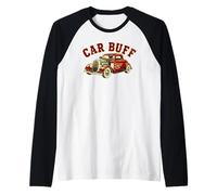 Car Buff klassisches Vintage-Design Raglan