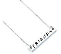 CARAT OFFICIAL Unisex - Erwachsene Friends Halskette mit Anhänger, Silber, 0