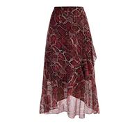 carato Damen Midirock 19227019-CA03, ROT Schlange, S