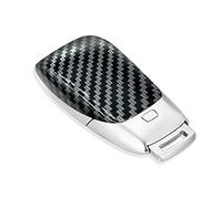 Carbon Fiber Texture Key Shell Fob Batterieabdeckung Carbon Fiber Key Cover Kompatibel mit Mercedes-Benz A220 E63S E-Klasse CLS Klasse 2019-2021