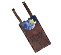Card Holder, Leather Small Wallets, Snap Fastening Coin Pocket, Boot-Shaped Handmade Purse for Travel, Outdoor, Ladies, Daily Carry, Key Storage, Casual Use 2.99x4.02in, riferimento