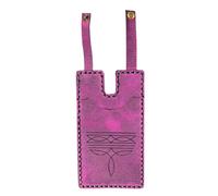 Card Holder, Leather Small Wallets, Snap Fastening Coin Pocket, Boot-Shaped Handmade Purse for Travel, Outdoor, Ladies, Daily Carry, Key Storage, Casual Use 2.99x4.02in, Hot Pink,