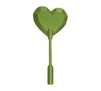 Card Holder Wand - Heart Design Storage Sleeve, Contactless 3D Printed Credit Card Holder Stick for Men Kids Friends Family Travel Highway Vehicle Parking Easy Access Durable Lightweight Everyday Use