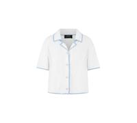 Marc Cain Collections - Kurzarm-Cardigan Knitted in Germany white - Gr. - 44