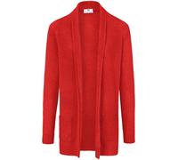 Cardigan aus 100% Schurwolle Peter Hahn rot 52