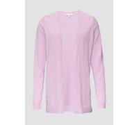 s.Oliver RED LABEL Cardigan mit gerippten Abschlüssen in Flieder, Größe 34