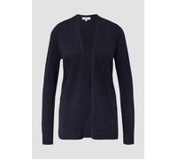 Cardigan S.OLIVER Gr. 46, blau (navy) Damen Strickjacken (38040753-46) navy